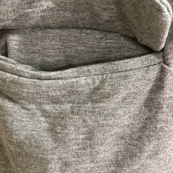 Magaschoni women. Cardigan sweater M soft cozy lagenlook gray office button down - Picture 6 of 8